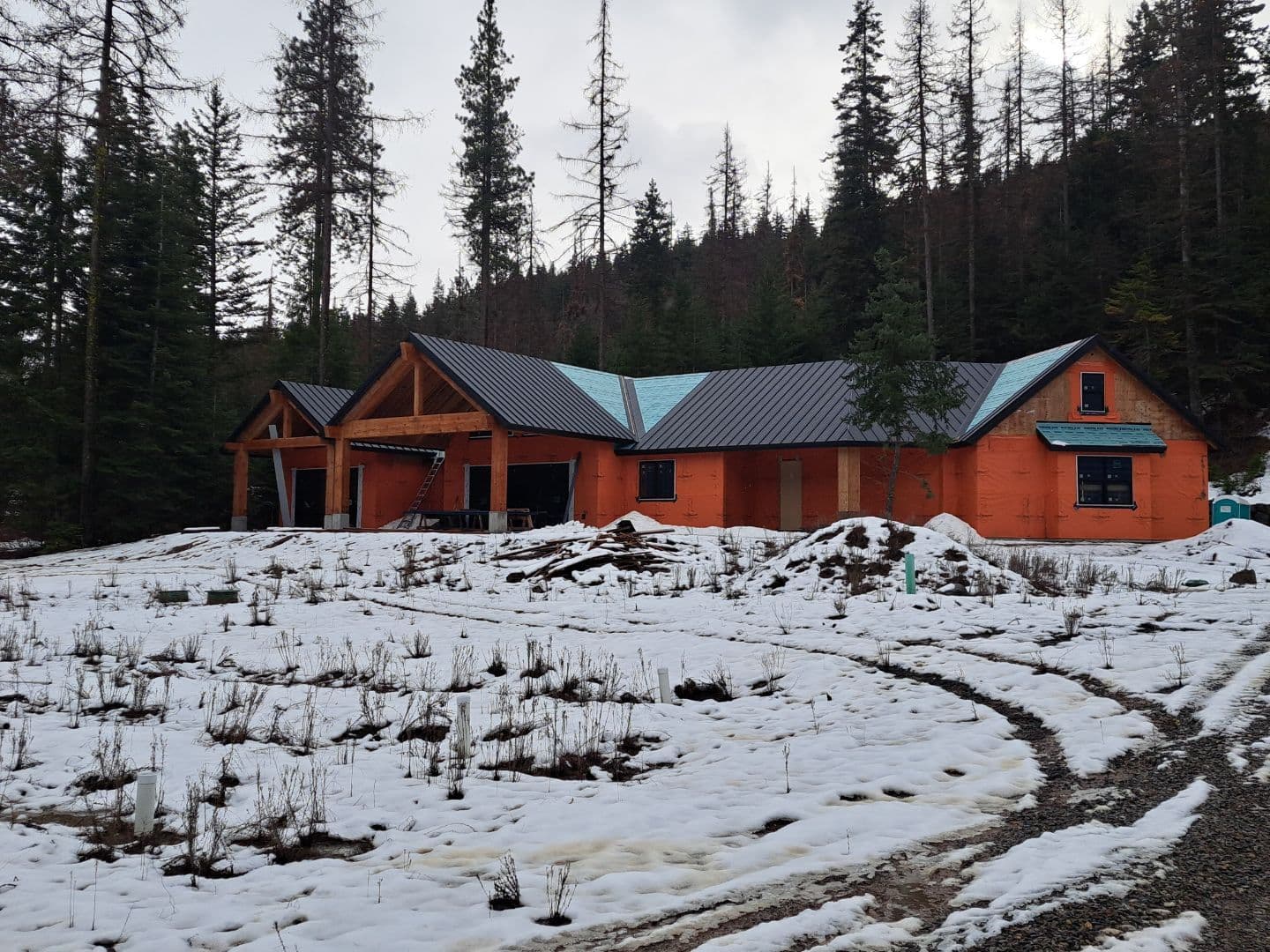 Roofing work